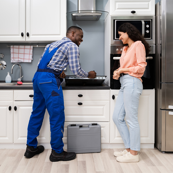what kind of warranty do you offer on your cooktop repair services in Grand Junction Iowa